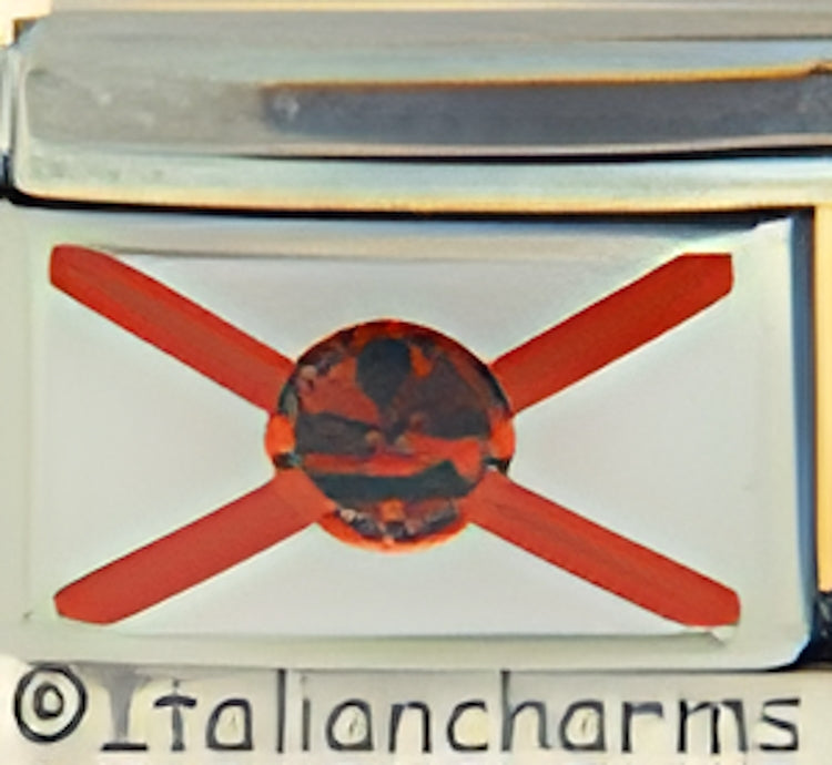 Florida State Flag Photo Charm