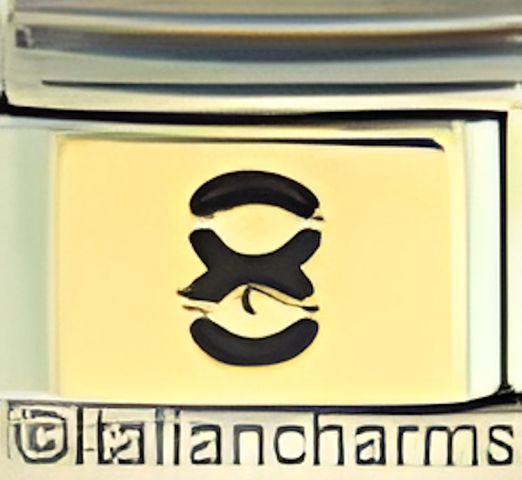 Black 8 on Gold