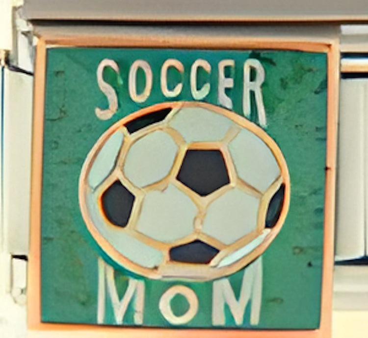 Soccer Mom on Sparkle Green