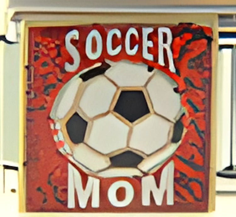 Soccer Mom on Sparkle Red
