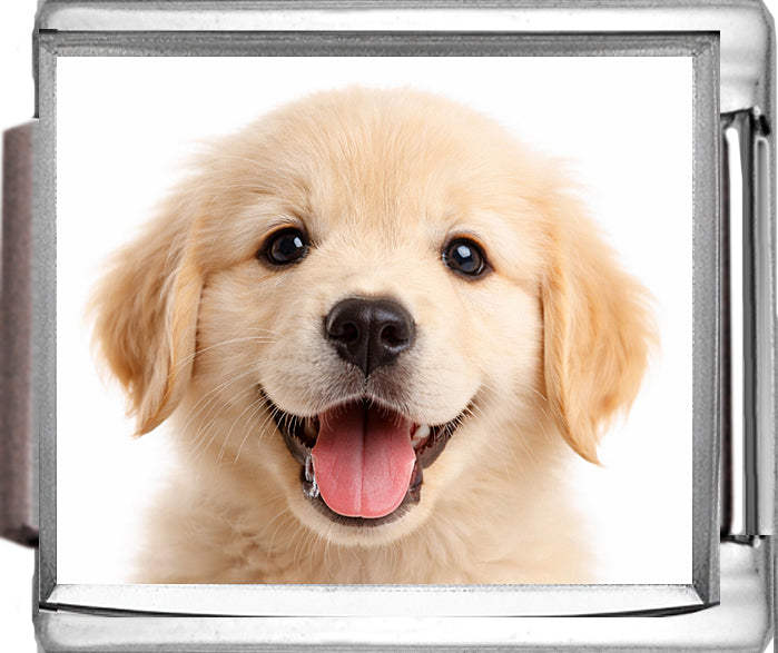 Custom Photo Charm - Square Silver Tone Framed - Landscape