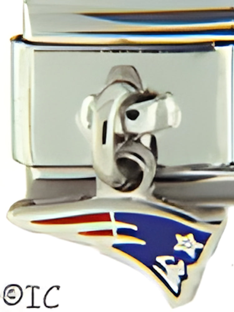 Licensed Football Two Sided Dangle New England Patriots