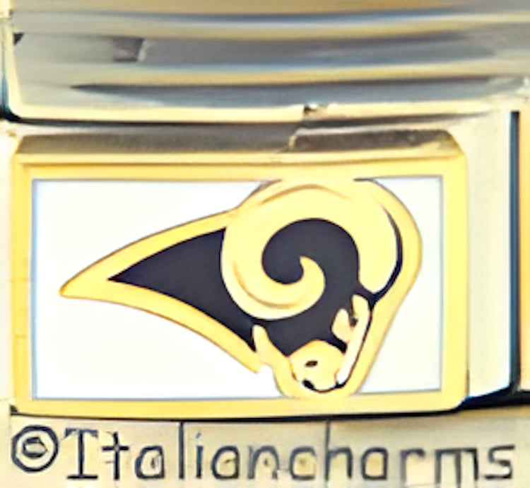 Licensed Football Saint Louis Rams on White