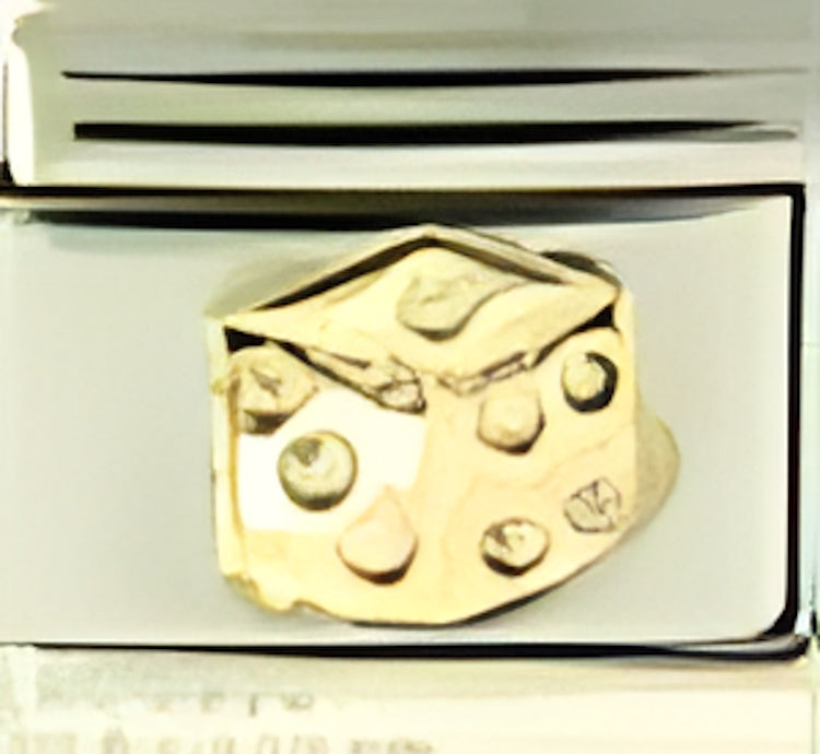 Flat Gold Dice