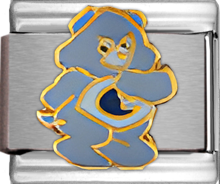 Blue Care Bear with Half Moon