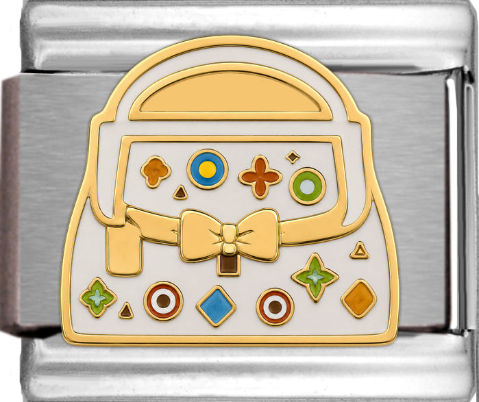 White Designer Handbag