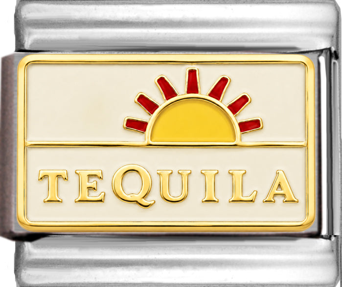Tequila Text with Sunrise