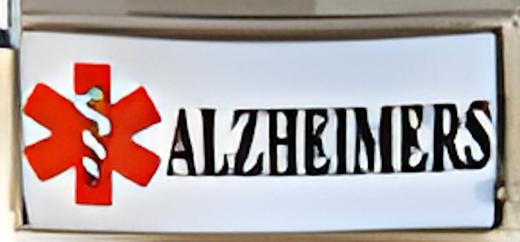 Superlink Alzheimers Photo Charm