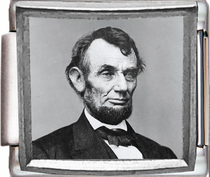 Abraham Lincoln Photo Charm