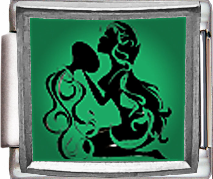 Zodiac Aquarius Photo Charm