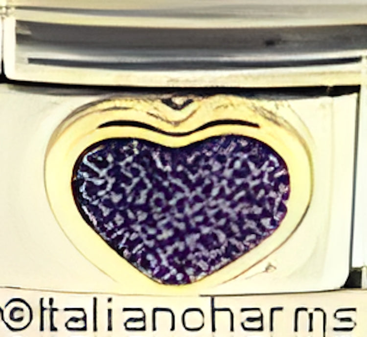 Purple Sparkle Heart