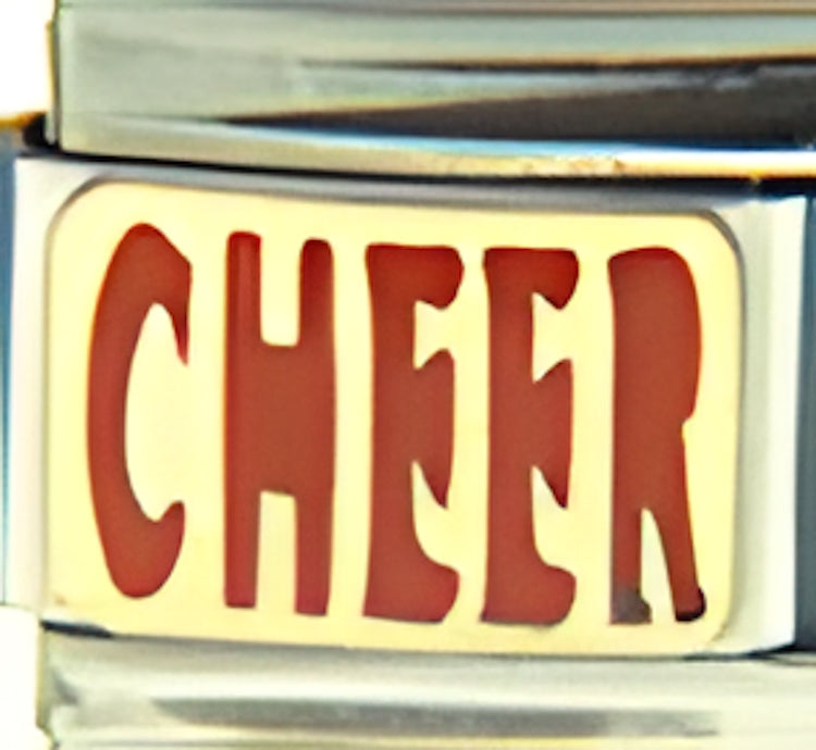 Red Cheer Text