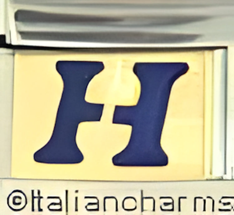 Blue Letter H