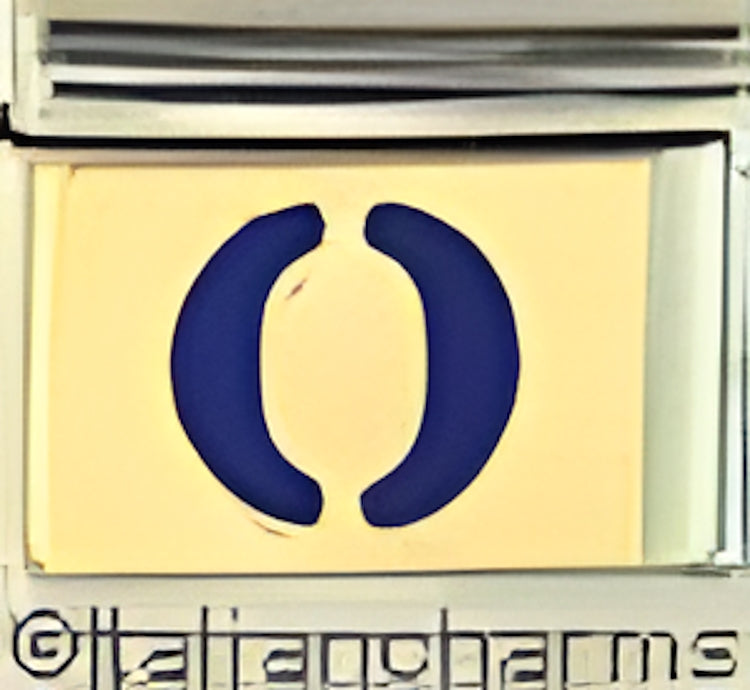 Blue Letter O
