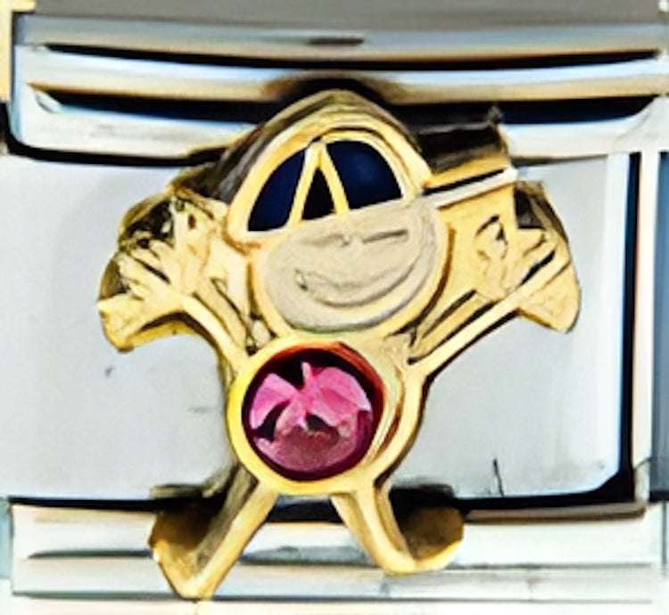 Boy with October Birthstone
