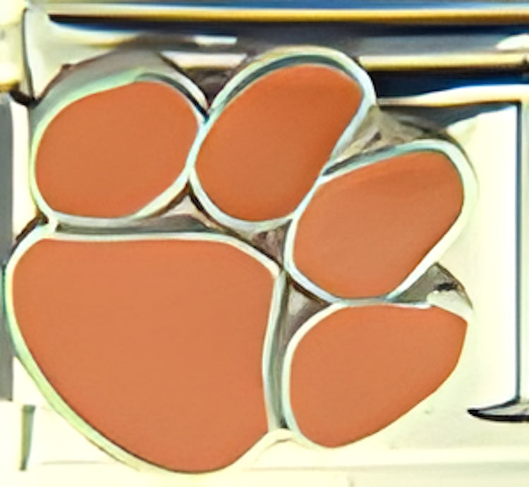 Clemson University Tigers Orange Big Paw