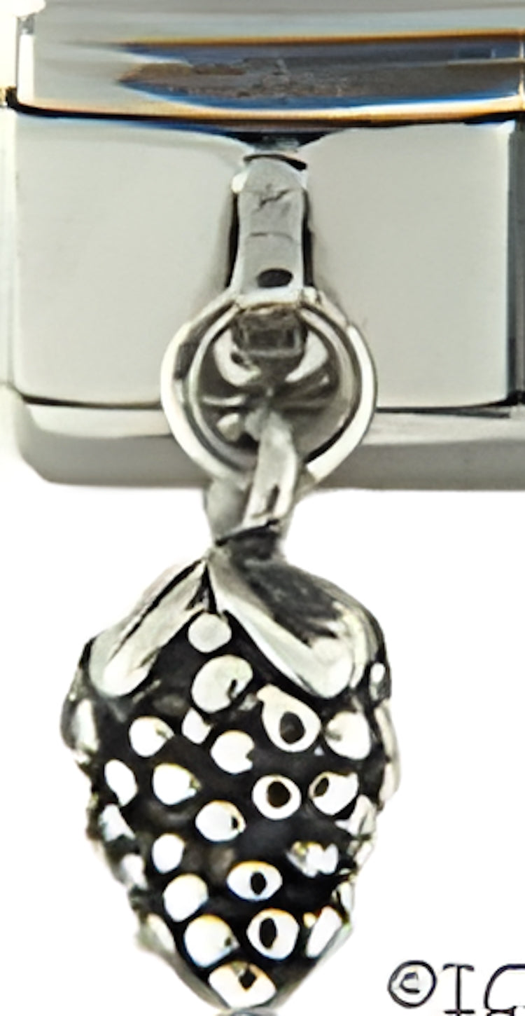 Dangle Sterling Silver Grapes