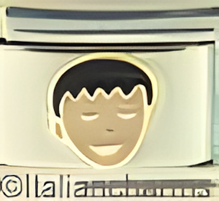 Boy with Black Hair