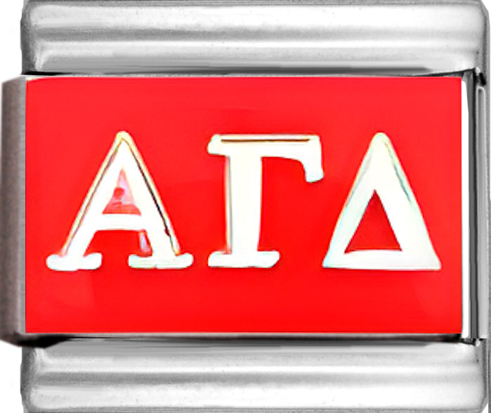 Alpha Gamma Delta Sorority On Red