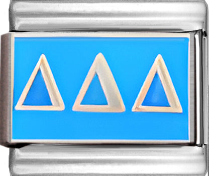 Delta Delta Delta Sorority on Blue