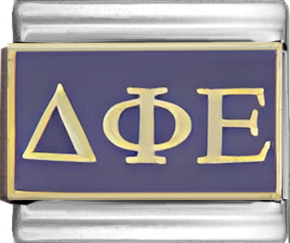 Delta Phi Epsilon Sorority on Purple