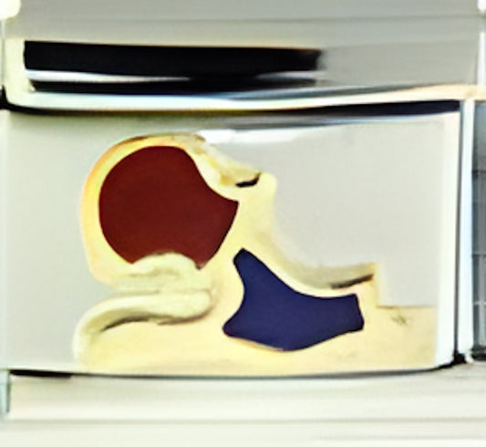 Aquarius Red and Blue zodiac Jan 20-Feb 18