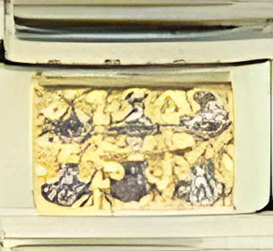 February Purple CZ Bar