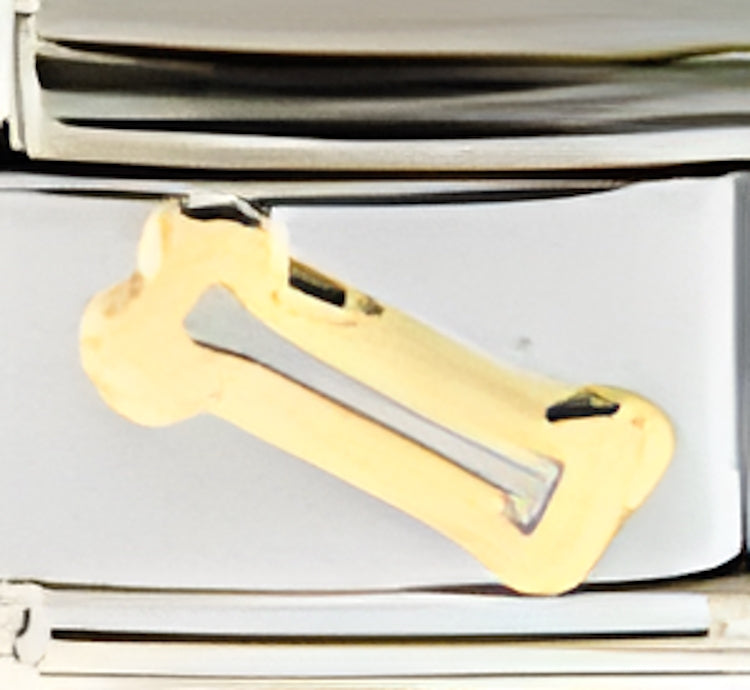 Dog Bone with White Center