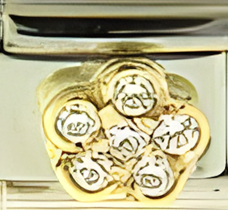 Clear CZ Flower