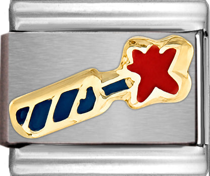 Firecracker Blue and Red