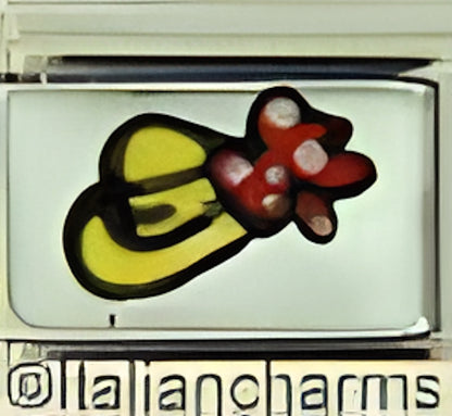 Italian Hand Painted Yellow Hat
