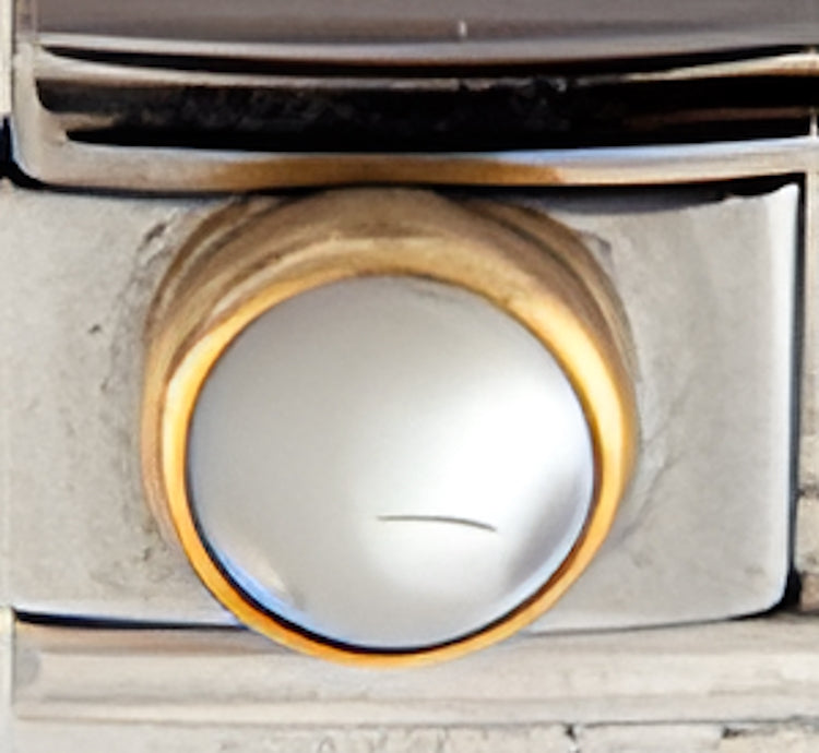 Mother of Pearl Round Stone