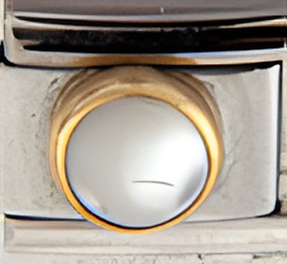 Mother of Pearl Round Stone