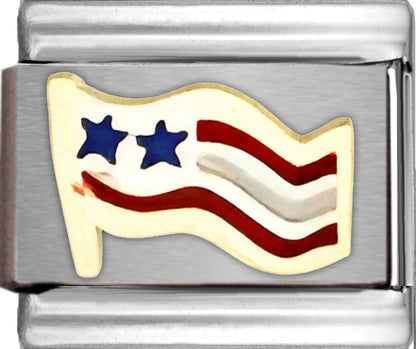 Waving American Flag
