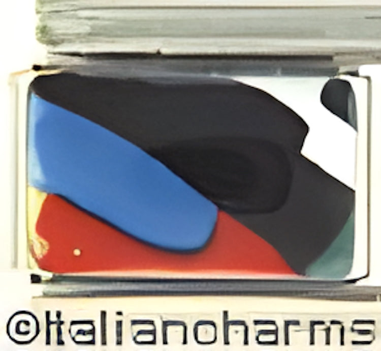 Primary Colors Checked Abstract Fantasy