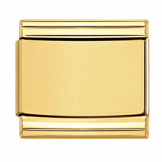 Matte Gold Center with Gold Edges Base Link