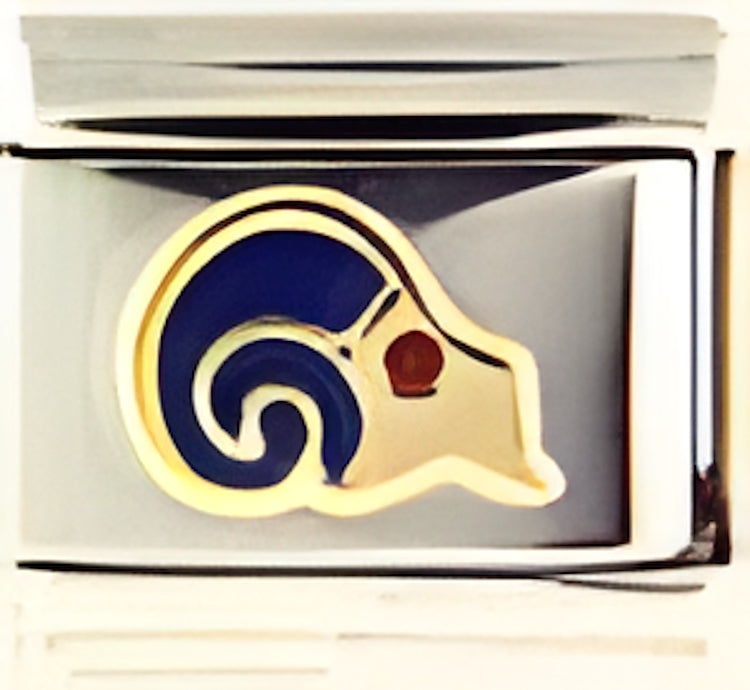 Aries Blue and Red zodiac March 21-April 19
