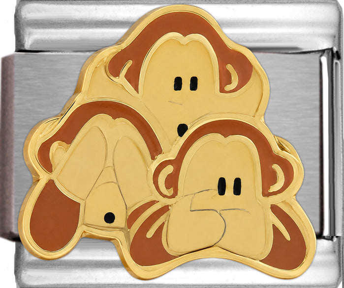 Three Monkeys See No Evil Hear No Evil Speak No Evil