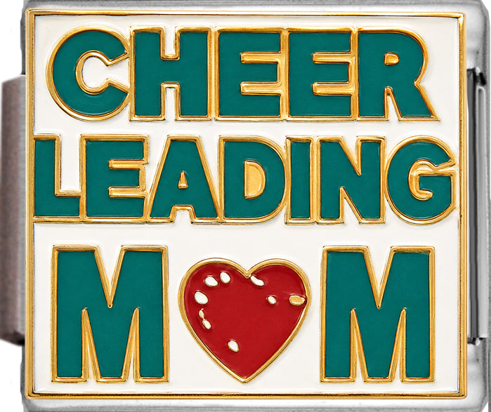 Cheer Leading Mom with Heart