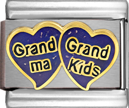 Grandma Grandkids on Purple Hearts