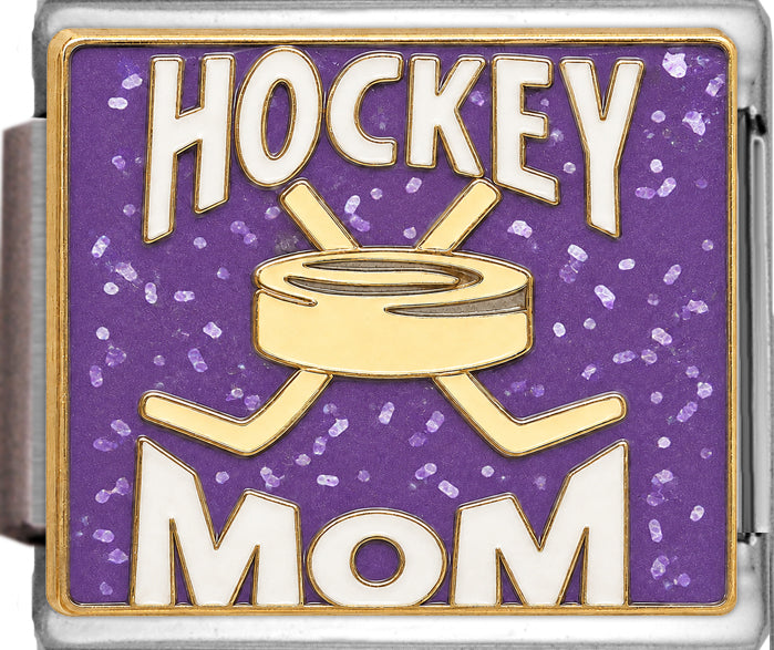 Hockey Mom on Sparkle Purple