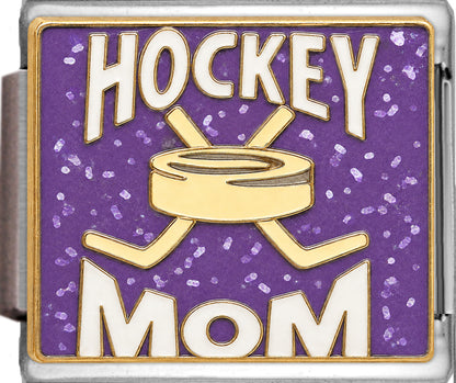 Hockey Mom on Sparkle Purple