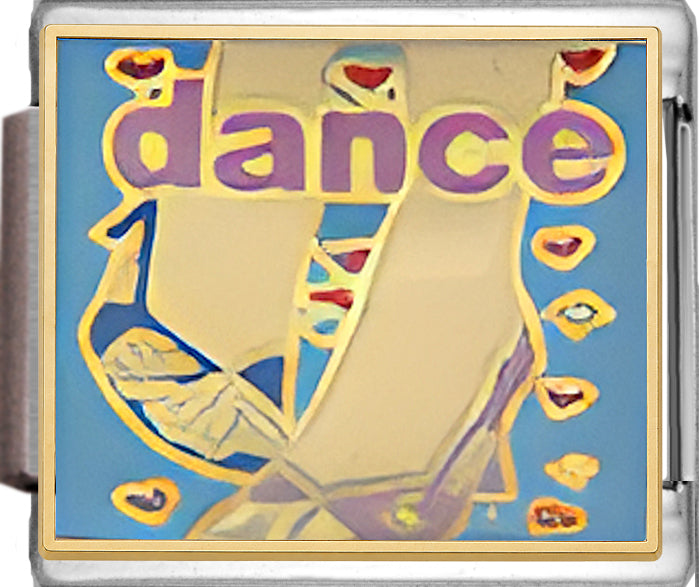 Dance with Shoes on Blue