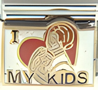 Love My Kids with Woman Holding Baby