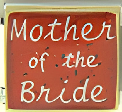 Mother of the Bride on Sparkle Red