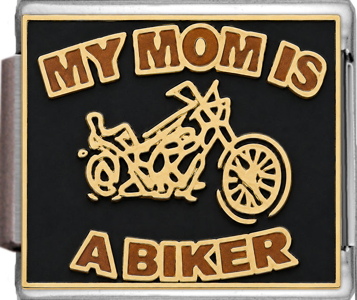 My Mom is a Biker on Black