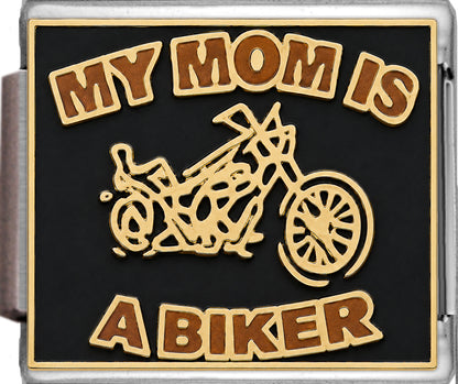 My Mom is a Biker on Black