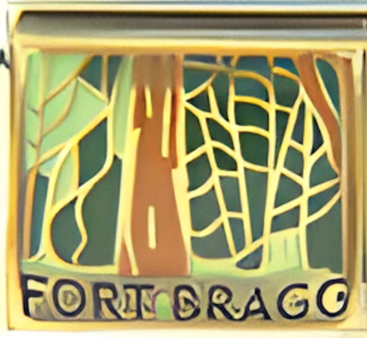 Fort Bragg with Woods Scene