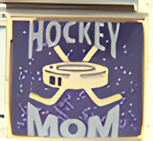 Hockey Mom on Sparkle Purple