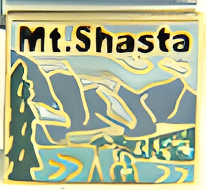 Mt. Shasta with Mountain Scene